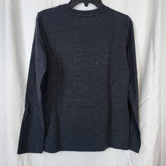 Cat & Jack Boys Gray Long Sleeve Astronomically Awesome Outer Space Tee M 8/10 - Picture 4 of 5